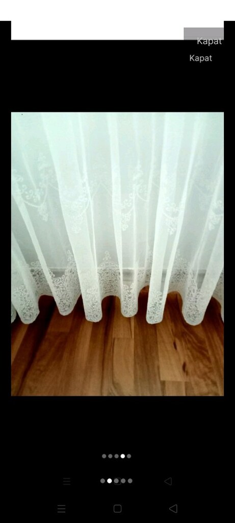 2 metre taç marka tül - 2