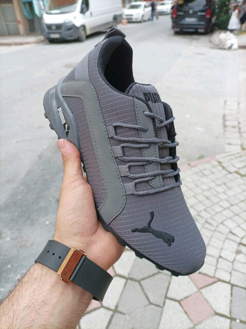 PUMA GRİ RAHAT SPOR AYAKKABI