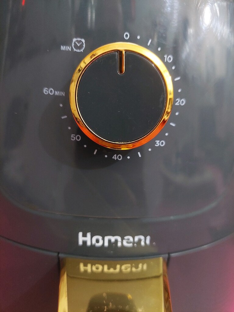 Homend Airfryer. Zaman ayarlı. 2505H modeli. Ayrıca Fan özelliği. - 8