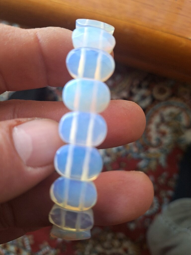 opal faseta kesim bileklik - 2