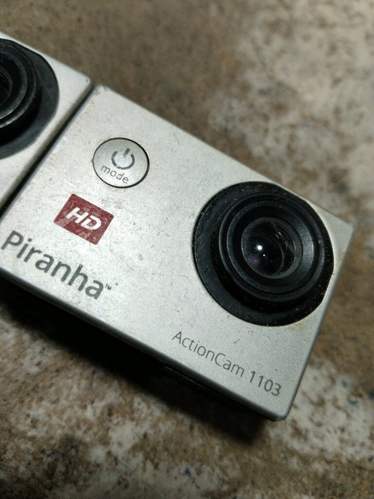 PİRANHA-1101-1102-1103 MARKA VE MODEL NUMARALI 3 ADET AKSİYON KAMERASI - 4