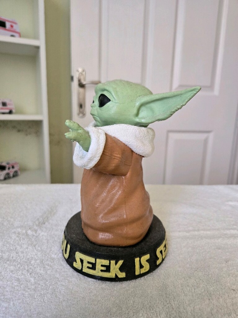 Baby Yoda 3d 20 cm - 3