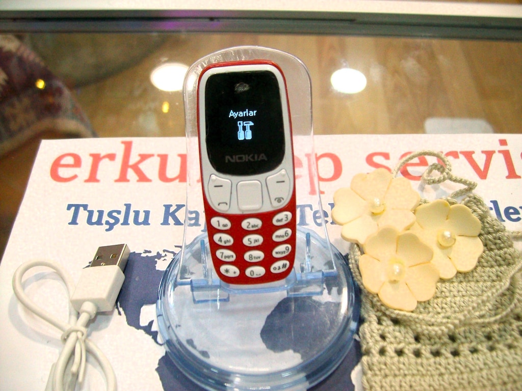 PARMAK MİNİ 3310 SIFIR YASAL KAYITLI TELEFON - 4