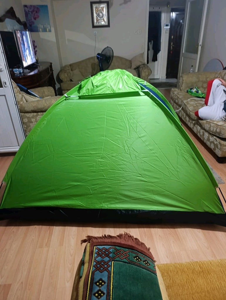 kamp çadırı sıfır ürün 3 veya 4 kişilik - 6