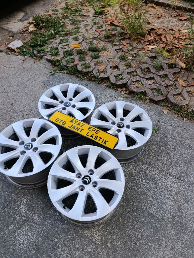 16 INÇ 4*108 CITROEN ORİJİNAL EKİPMAN JANT TAKIMI - 6