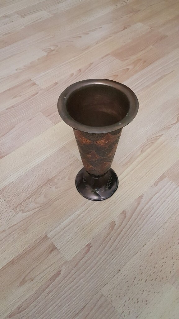 erzincan işlemeli 20 cm vazo - 3