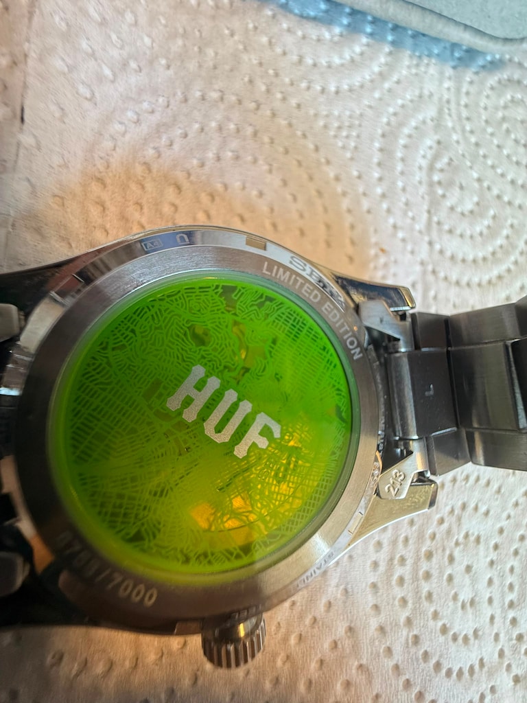 Sıfır Ayarında Seiko 5 Sports x HUF II Limited Edition - 8