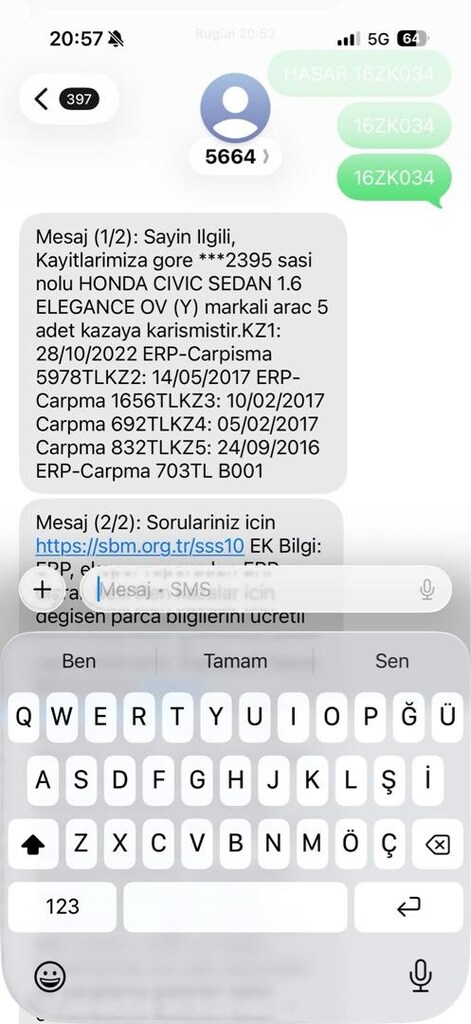 2010 MODEL HONDA CİVİC FD6 DEĞIŞENSIZ 184.000 km - 12