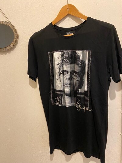 Raven james Dean özel baskı tişört