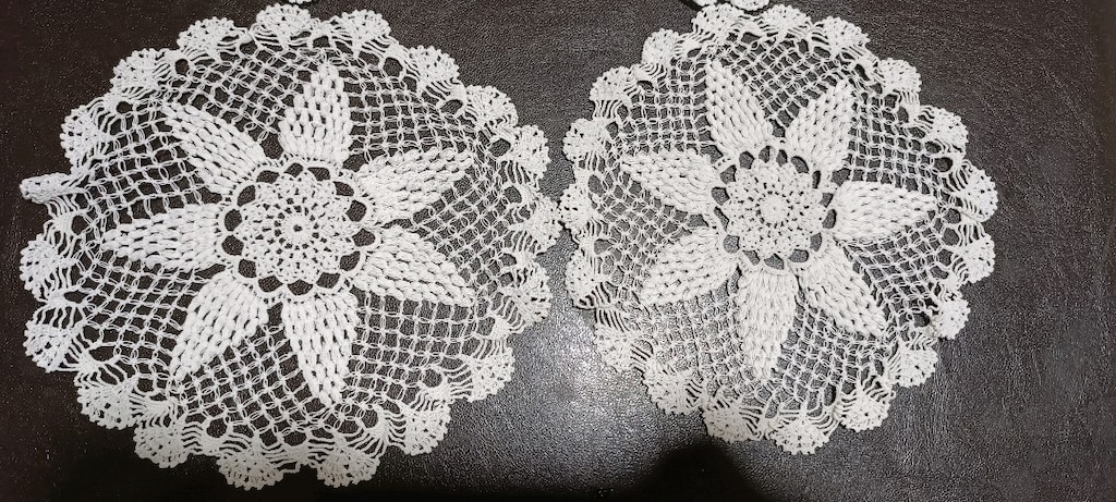 El Emeği Nostaljik Dantel Oda Takımı Seti (5 Parça) - 3