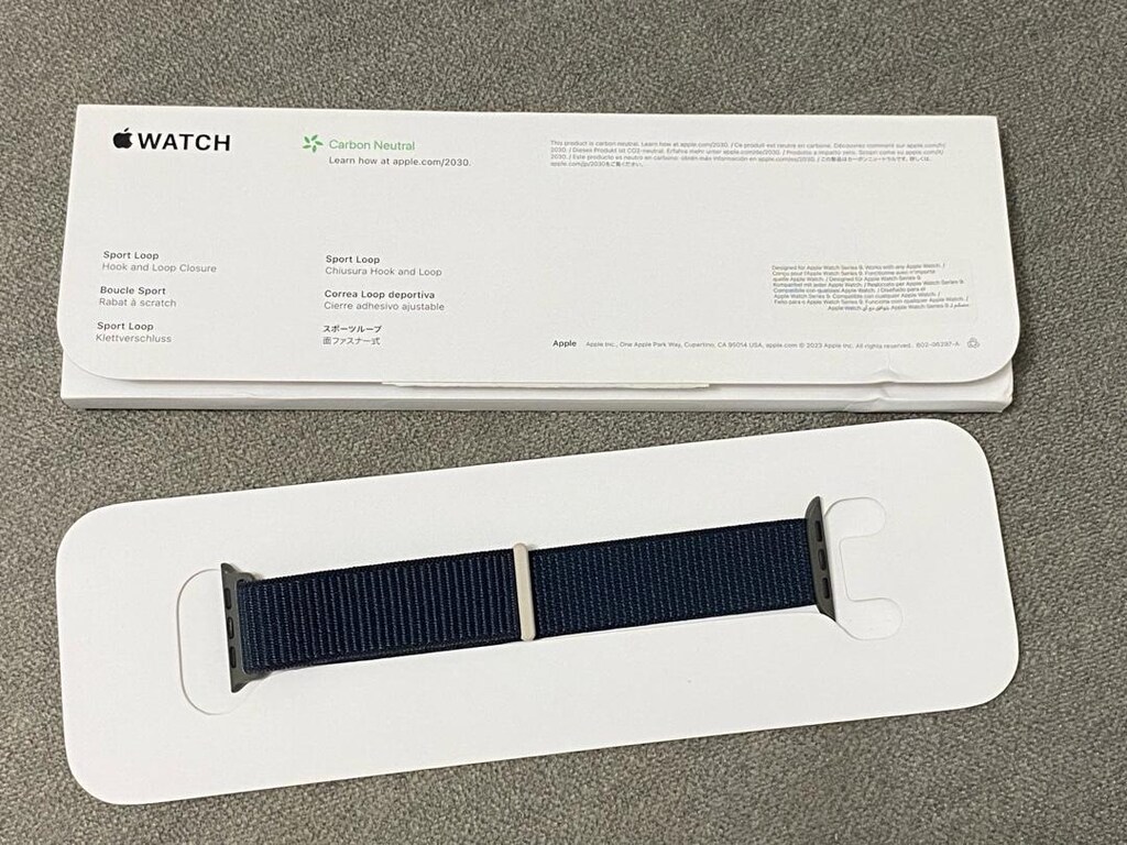 Lacivert Apple Watch kayışı, Orjinal - 5