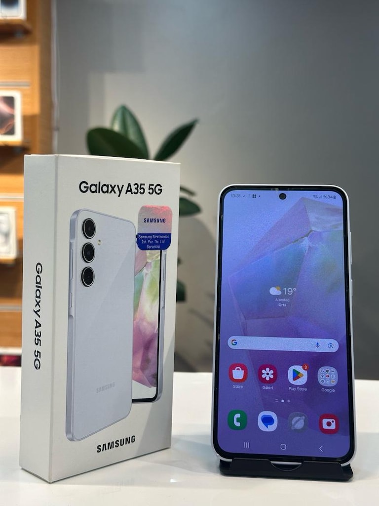 Samsung A35 256 6 ay garantili tertemiz hatasız - 2