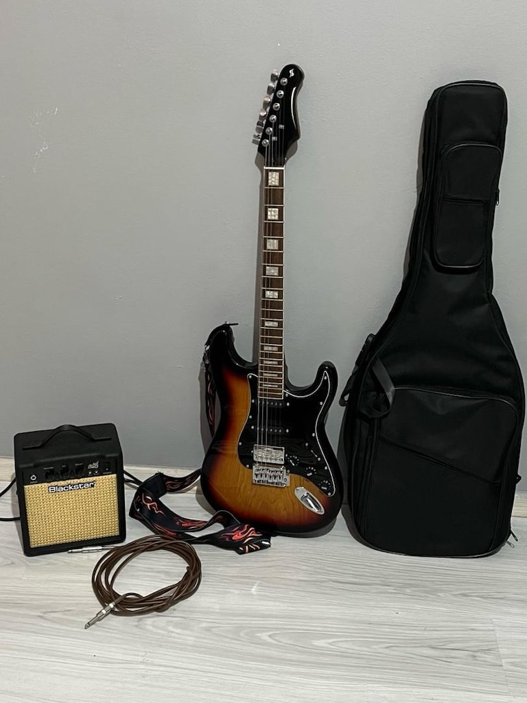 Elektro gitar Stagg SES-60 SNB