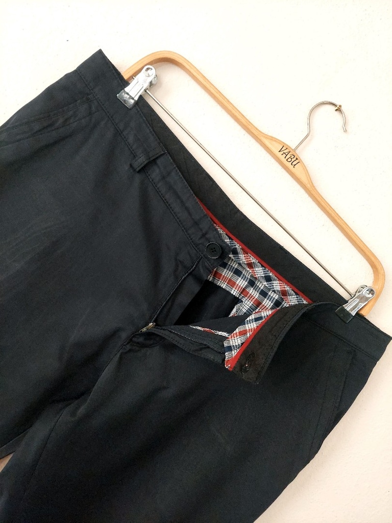 Erkek Fermuar Cepli koyu lacivert pantolon 54 beden - 4