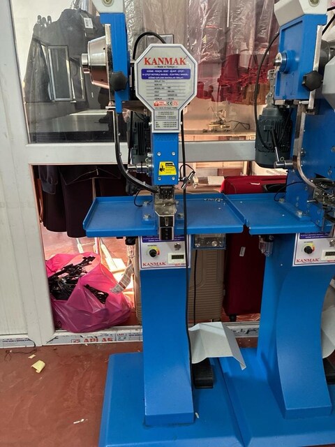Kanmak otomatik çıtçıt makinesi alt üst