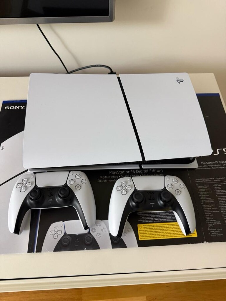 playstation 5 slim digital ve 2 kol - 3