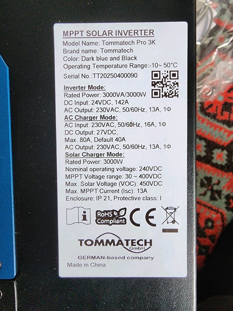 TommaTech New Pro Mppt 3 kW 24V Akıllı İnverter - 3
