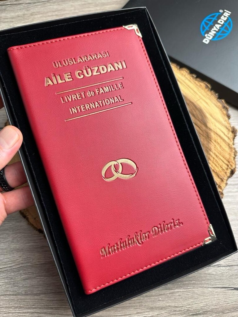 Aile Cüzdanı Kılıfı, Evlilik Cüzdanı Kılıfı - 3