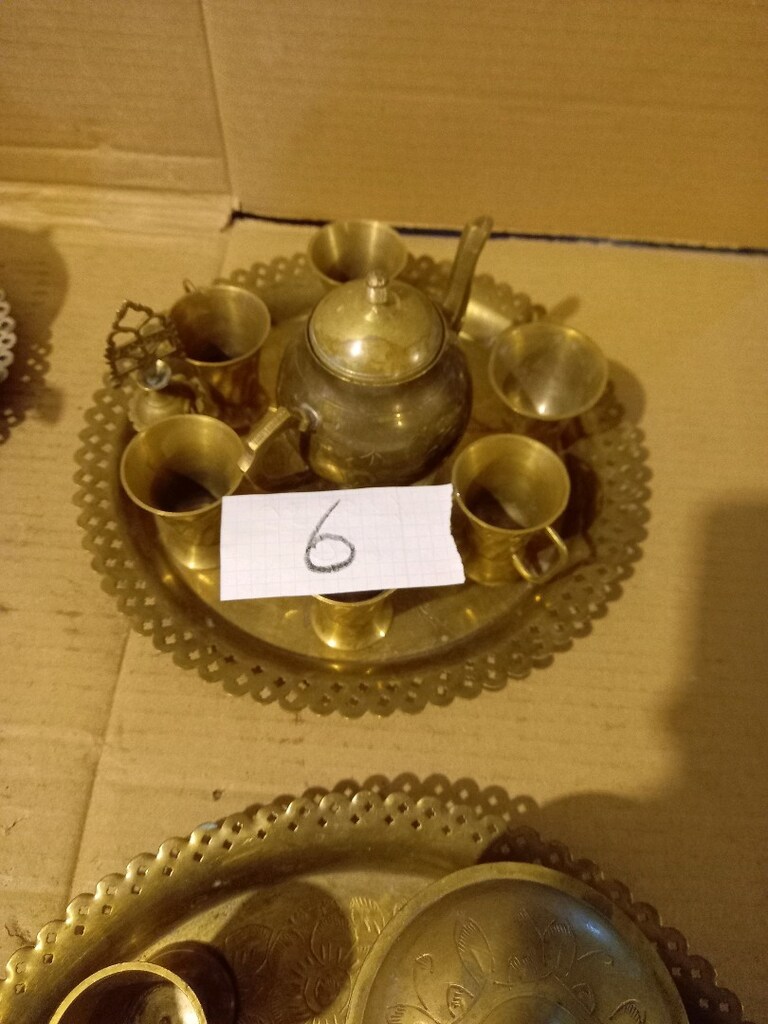 pirinc zemzem takımları ve çeşitli parçaları, toplu ikramlı olur. - 6