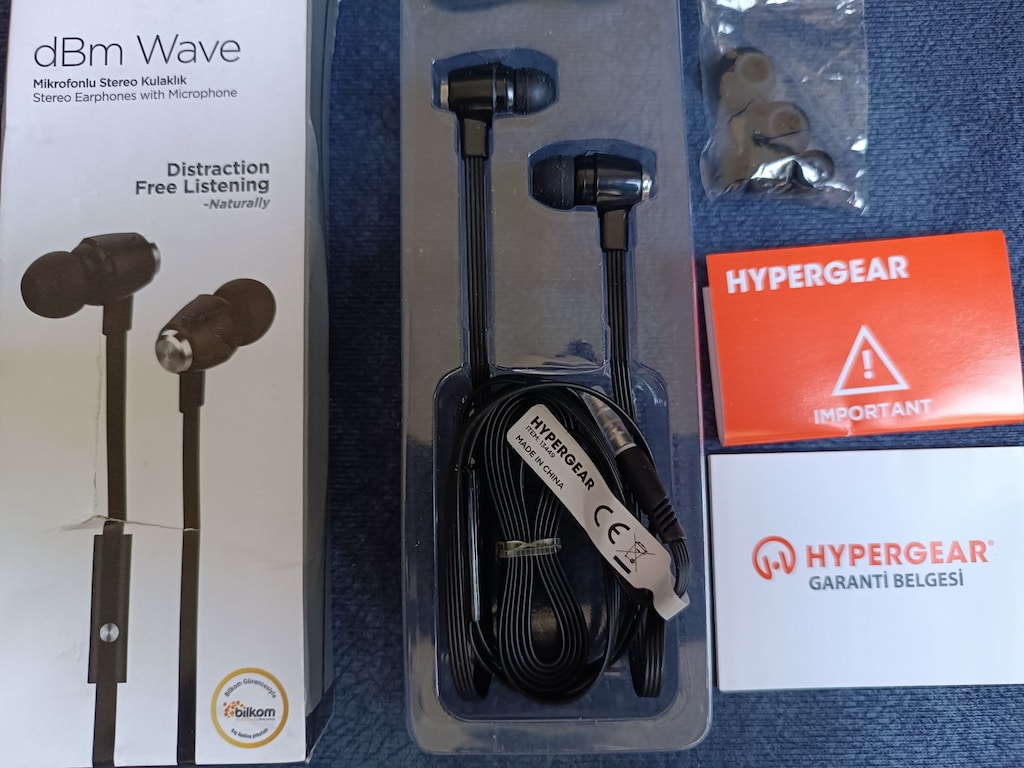 HyperGear dBm Wave Kablolu Mikrofonlu Kulak İçi Kulaklık - 4