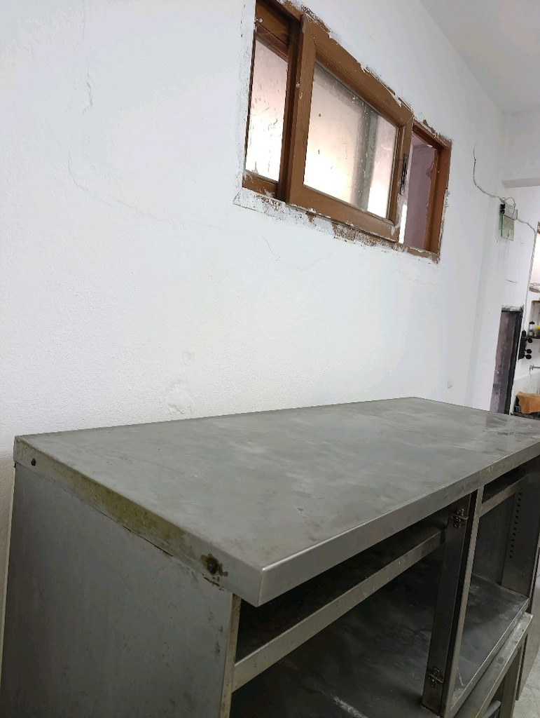 krom ayarlanabilir raflı tezgah - 6