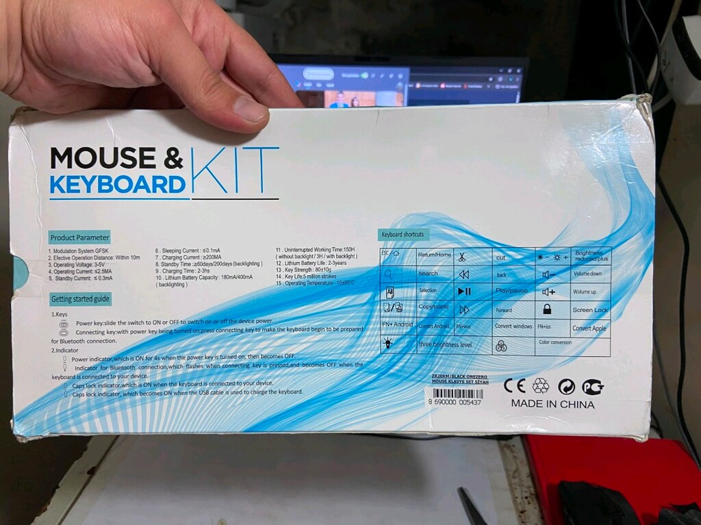 Onezero Kablosuz Klavye Mouse Seti - 3