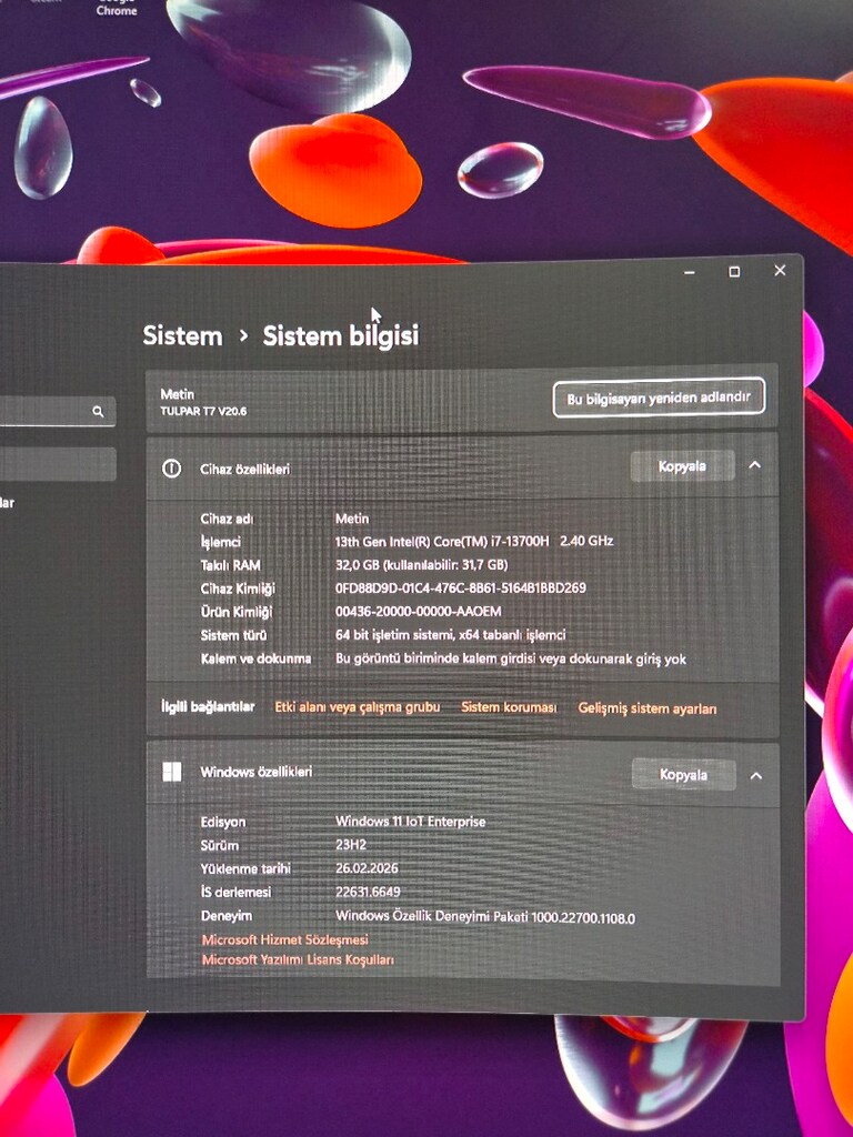 TEMİZ GAMİNG LAPTOP ALICISINA ŞİMDİDEN HAYIRLI OLSUN - 2