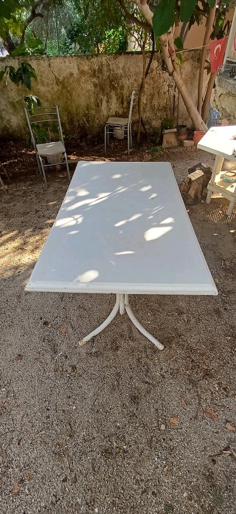 Masa yemek masası 75X135 mutfak masası - 5