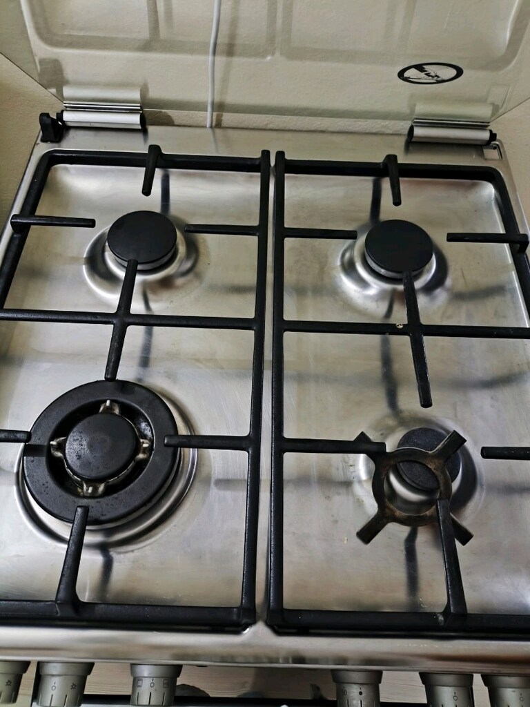 Bosch inox 4 gözlü fırınlı ocak - 3