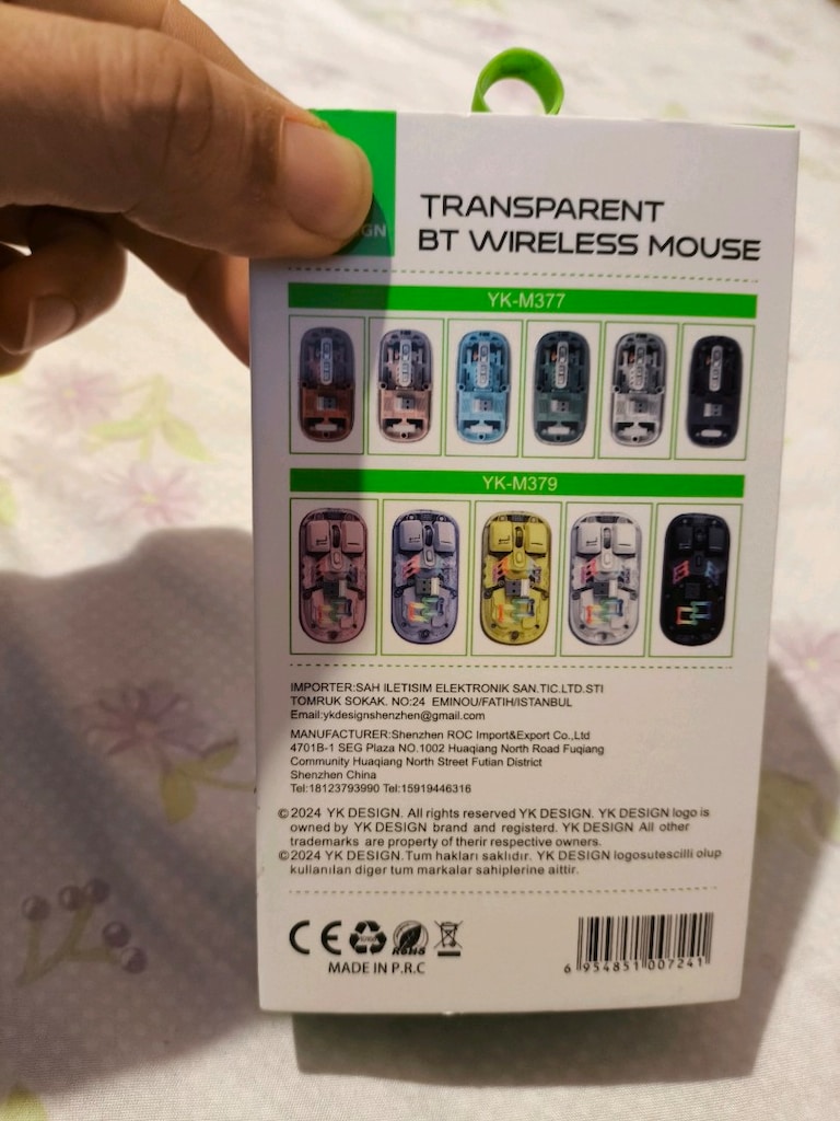 Transparent BT Wireless Mouse - 7