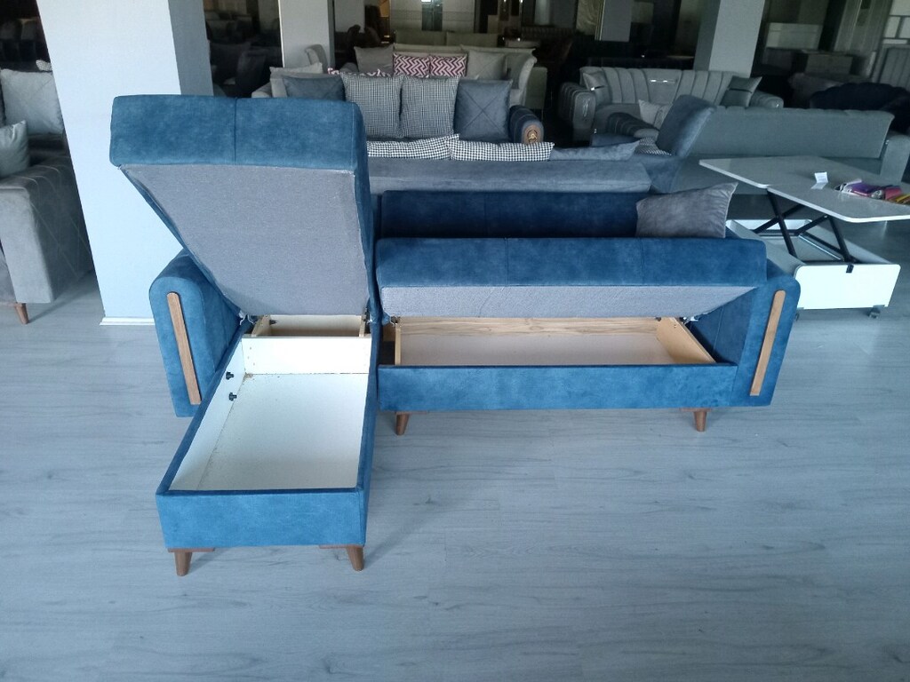 puflu mini köşe koltuk - 5