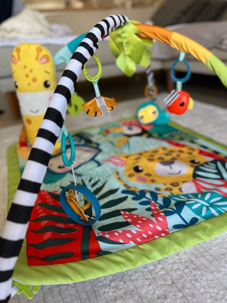 Fisher-Price 3'ü 1 Arada Yağmur Ormanı Müzikli Oyun Halısı (Tertemiz) - 2