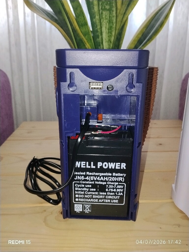 KAMP LAMBASI ŞARJLI USB ÇIKIŞLI TELEFON ŞARJ YERİ TUTMA KULPU 2 RENK - 2