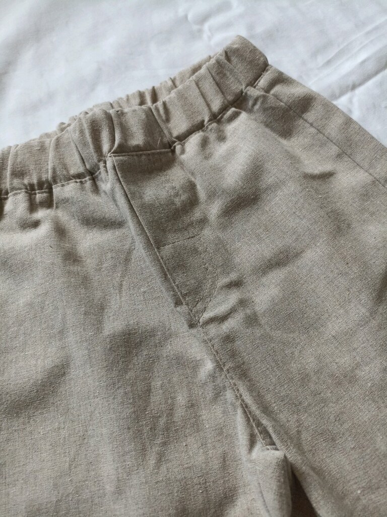 erkek çocuk keten pantolon - 4