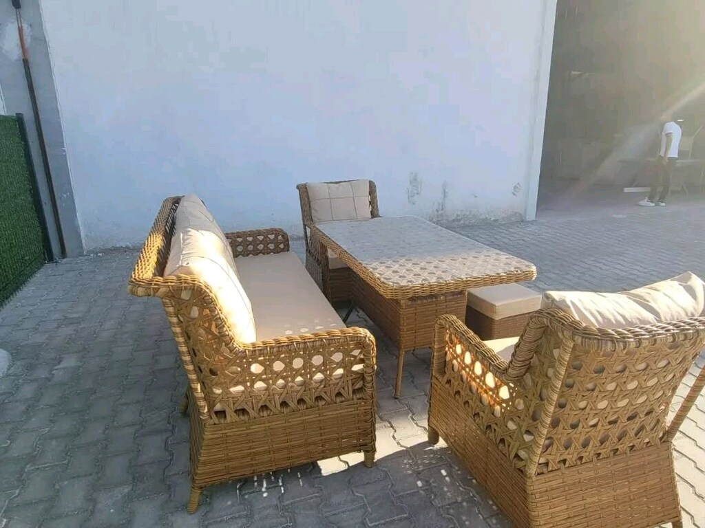 bahçe koltuk takımı, rattan mobilya - 7
