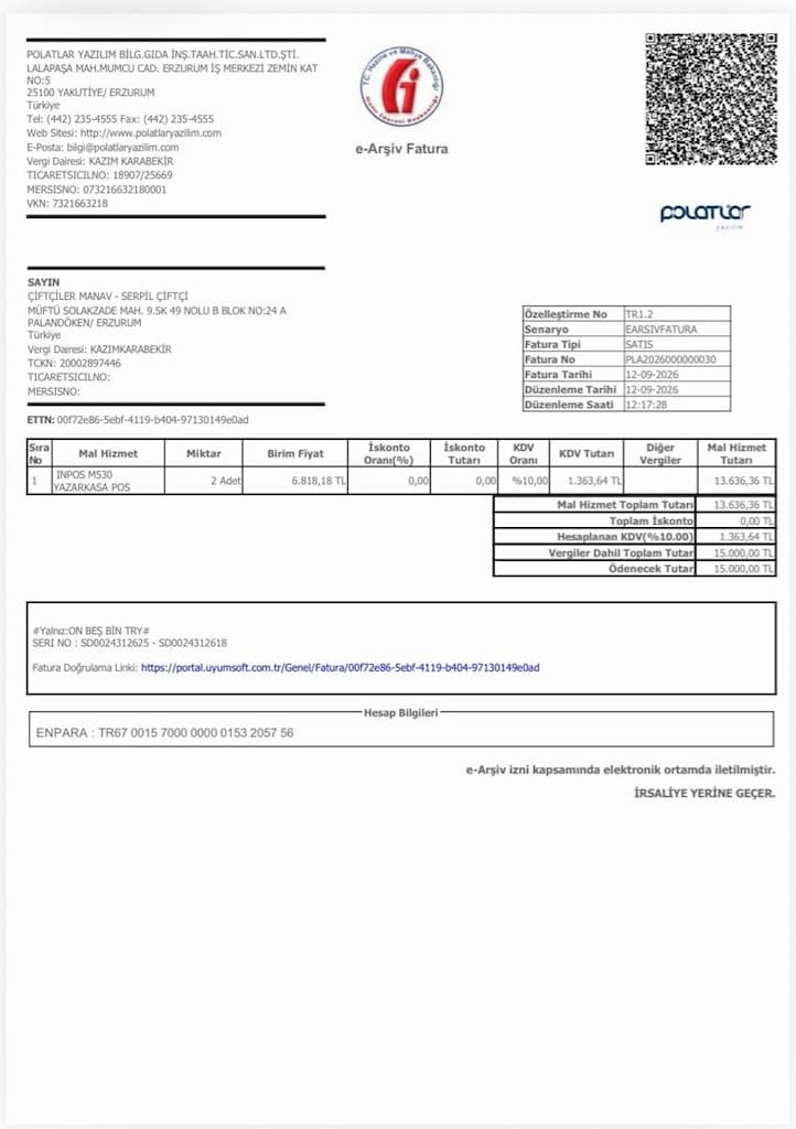manav -bakkal pc ekran terazi pos yazıcı sistemi bir aylık garantili - 10