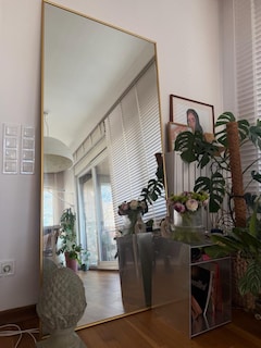 ozel yapım pirinc cerceveli ayna - 3