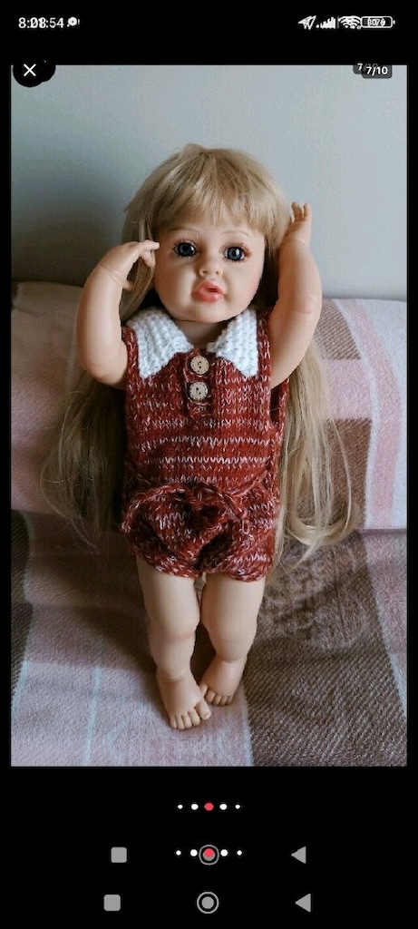YENİ REBORN BEBEK OYUNCAK BEBEK SİLİKON BEBEK - 3