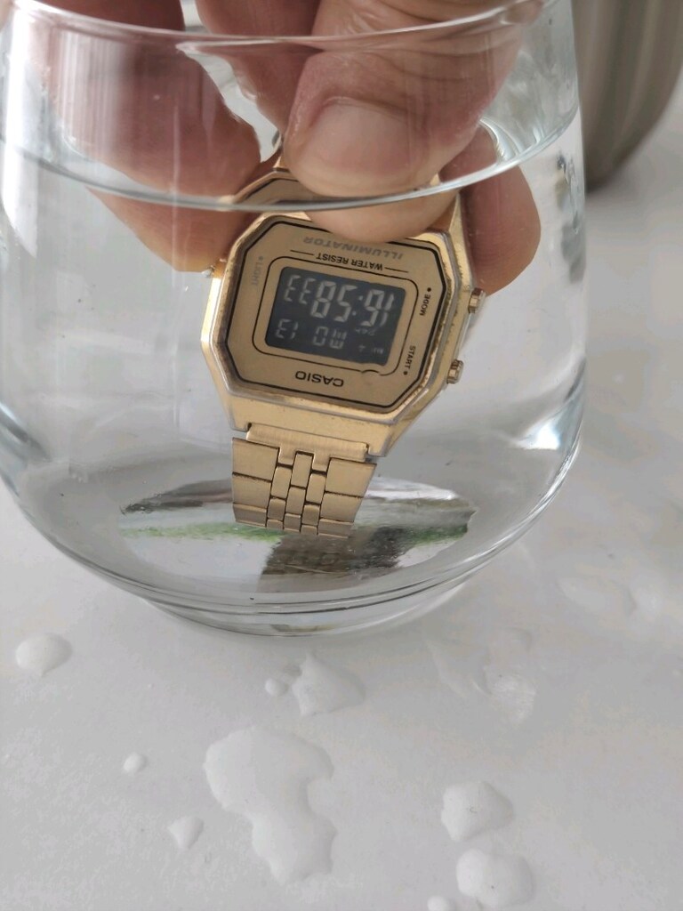 Orjinal Casio Mini Çelik Dijital Kadın Saat - 14