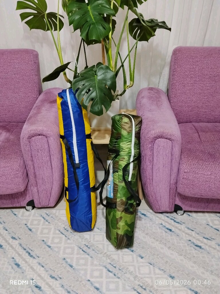 ÇADIR OTOMATİK KURULUM 200*200*140 SIFIR ÜRÜN KAMUFLAJ DESENLİ 4 KİŞİ - 6
