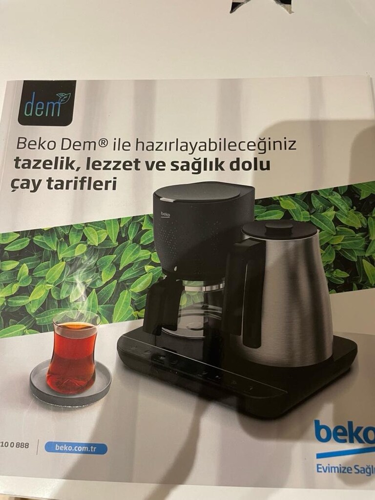 çay bitki çayı filtre kahve makinesi - 7