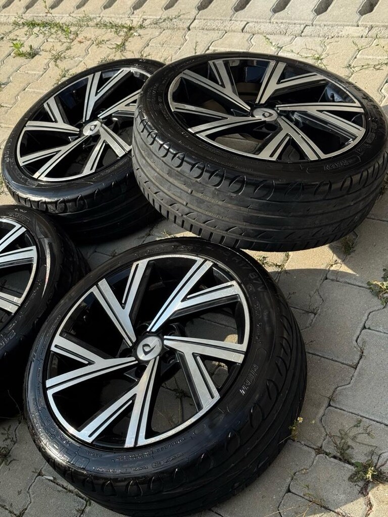 5*112 17 İNÇ BERGAMO JANT LASTİK GOLF JETTA PASSAT CADDY UYUMLU - 5