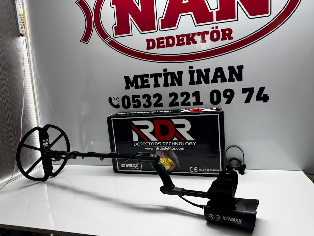 RDR DEEP PRO MAX DEDEKTÖR İKİNCİ EL SIFIR AYARINDA TERTEMİZ BU FİYATA - 3