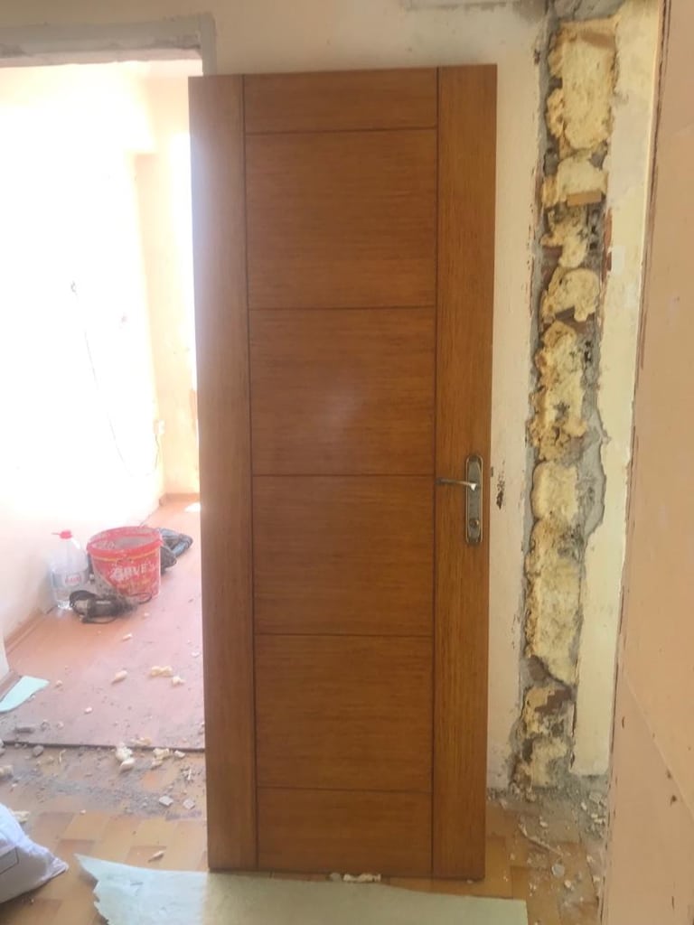 7 adet Panel kapılar+ Mutfak Dolabı+Banyo dolabı satılık - 3