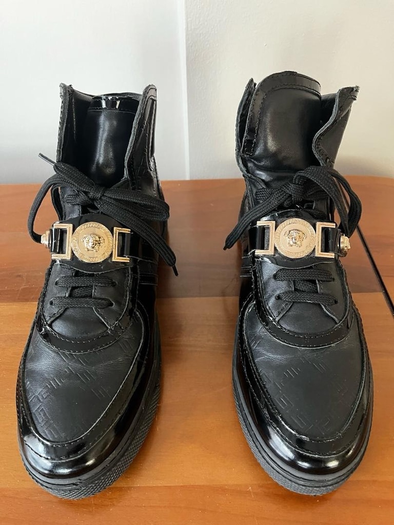 Versace Medusa High Top Sneaker - 2