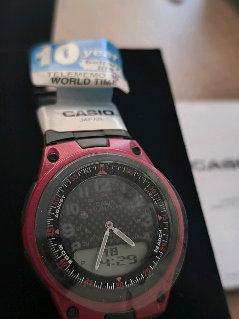 Casio Orjinal Hem Analog Hem Dijital Spor Kol Saati - 4