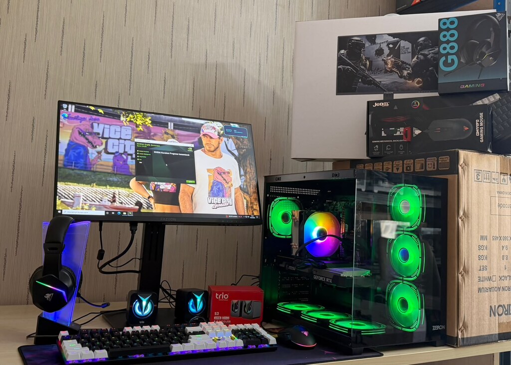 RTX-RYZEN-240HZ KASA FİYATINA FULL SET MASAÜSTÜ OYUN BİLGİSAYARI - 5