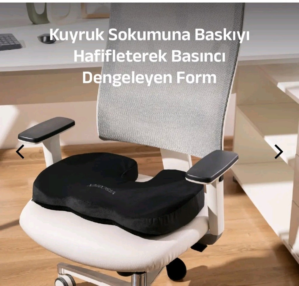VİSCOTEXVisco Ortopedik, Kaydırmaz Tabanlı, Ofis, Araba - 2