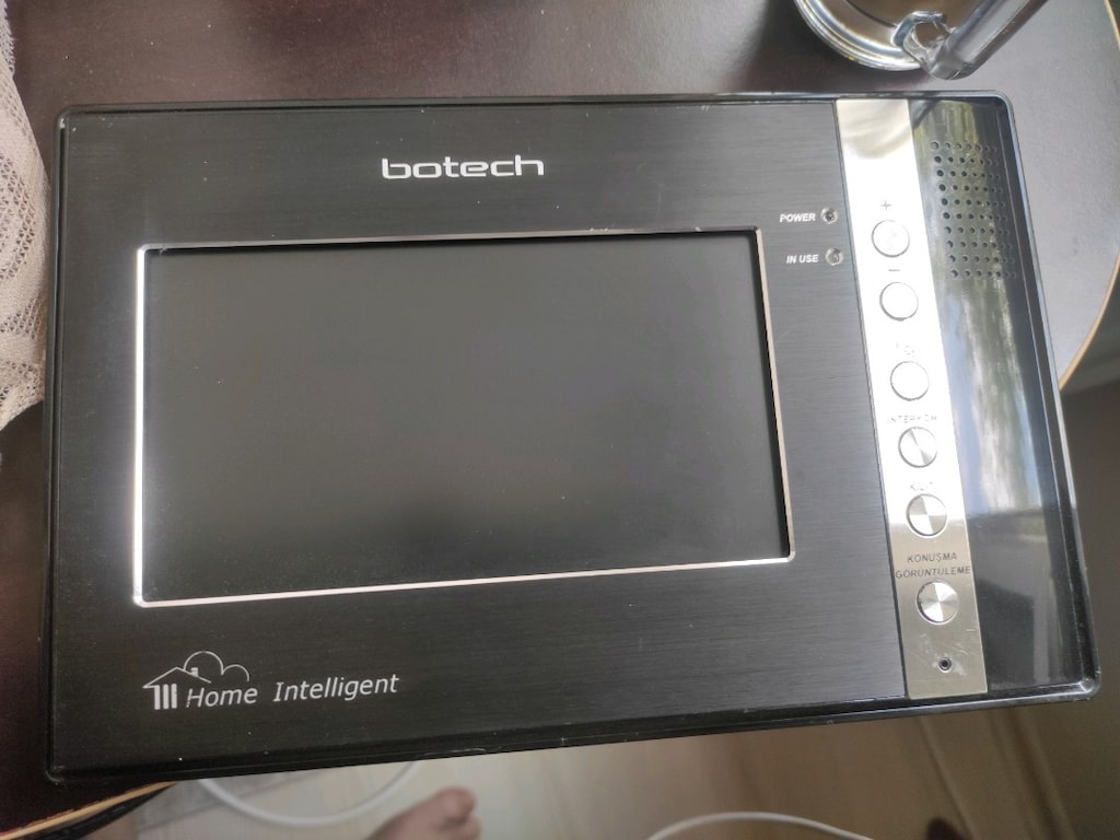 Botech AT1/C7/A4-B Akıllı Ev ve Diafon Monitörü - ÇALIŞIR DURUMDA - 7