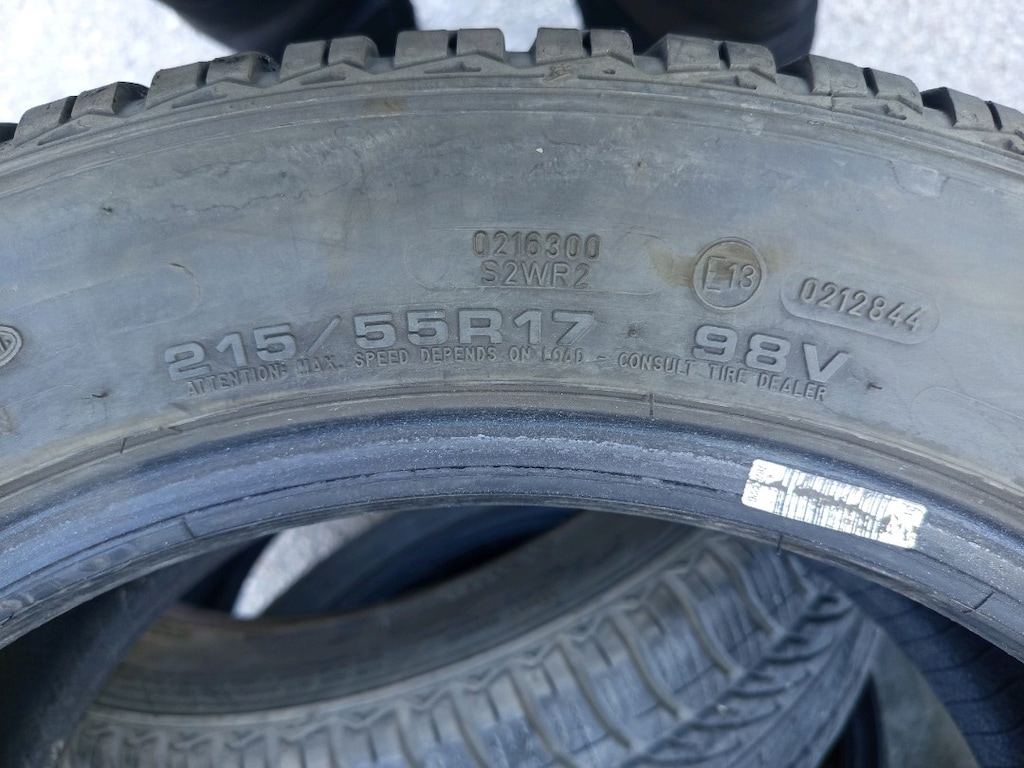 215/55/17 Goodyear 2023 sonu kışlık yeni ayarında lastikler kusursuz - 5